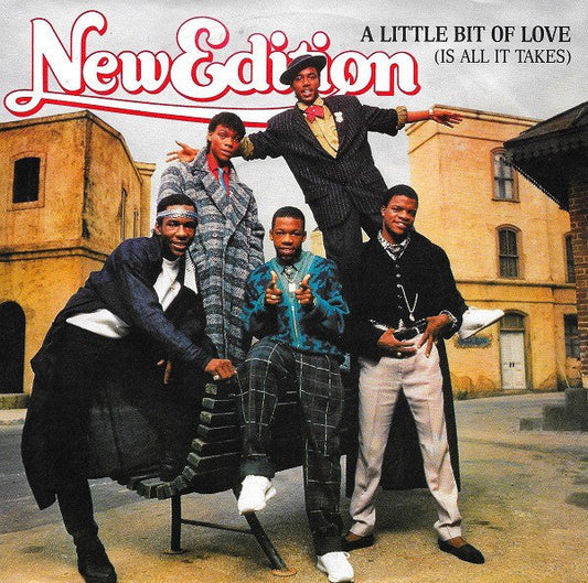 New Edition - A Little Bit Of Love (Is All It Takes) 20514 Vinyl Singles Vinyl Goed / Hoes Goed