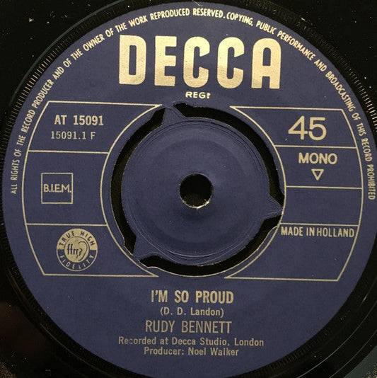 Rudy Bennett - Ich bin so stolz 31148