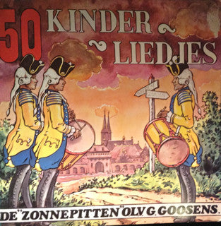 Kinderkoor De Zonnepitten ‎– 50 Kinderliedjes (LP) 40697 Vinyl LP JUKEBOXSINGLES.NL   