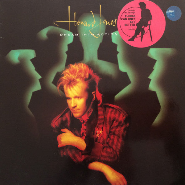 Howard Jones - Dream Into Action (LP) Vinyl LP Vinyl Zeer Goed / Hoesje Goed "VINYLSINGLES.NL"