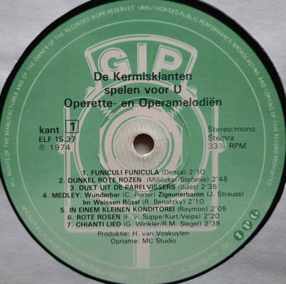 Schausteller - Operette Oper Melodien (LP) 45348