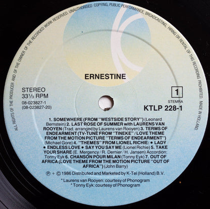 Ernestine Stoop - Ernestine (LP) 49735