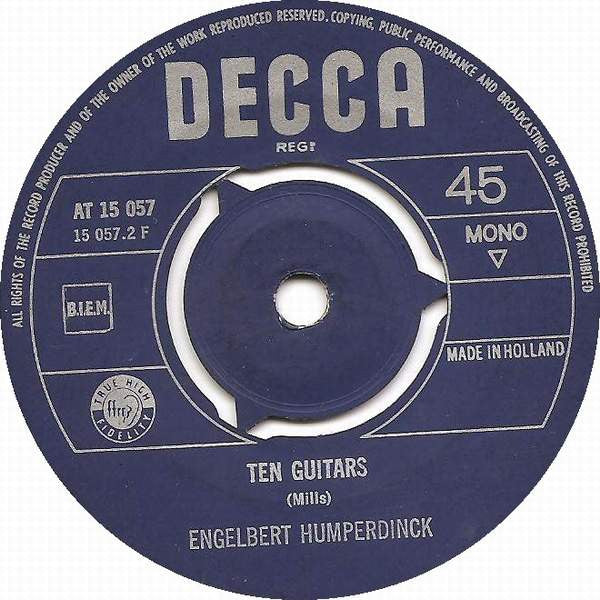 Engelbert Humperdinck - Release Me 39913 Vinyl Singles Vinyl Zeer Goed / Hoesje Goed "VINYLSINGLES.NL"