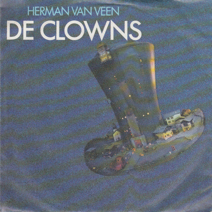 Herman van Veen - De Clowns Vinyl Singles Vinyl Zeer Goed / Hoesje Goed "VINYLSINGLES.NL"
