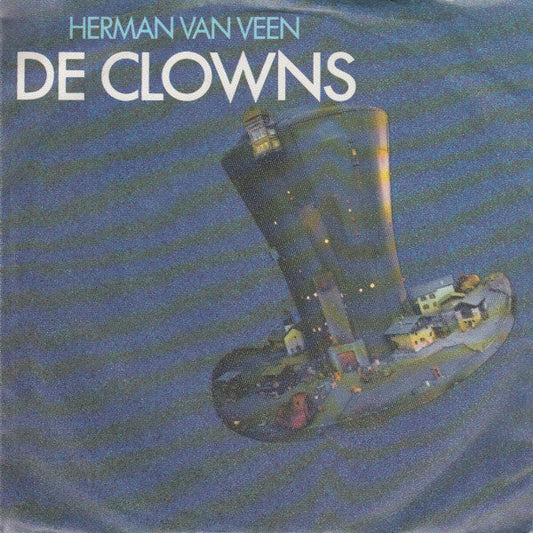 Herman van Veen - De Clowns Vinyl Singles Vinyl Zeer Goed / Hoesje Goed "VINYLSINGLES.NL"