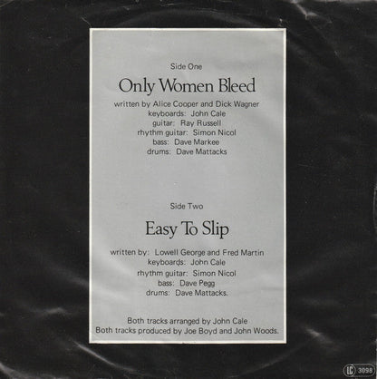 Julie Covington - Only Women Bleed 42857 Vinyl Singles Vinyl Goed / Hoes Goed
