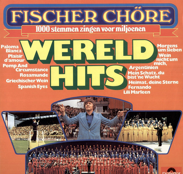 Fischer Chöre - Wereld Hits (LP) 44340 Vinyl LP JUKEBOXSINGLES.NL   