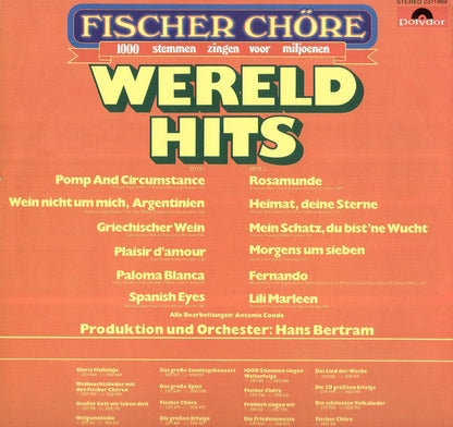 Fischer Chöre - Wereld Hits (LP) 44340 Vinyl LP JUKEBOXSINGLES.NL   