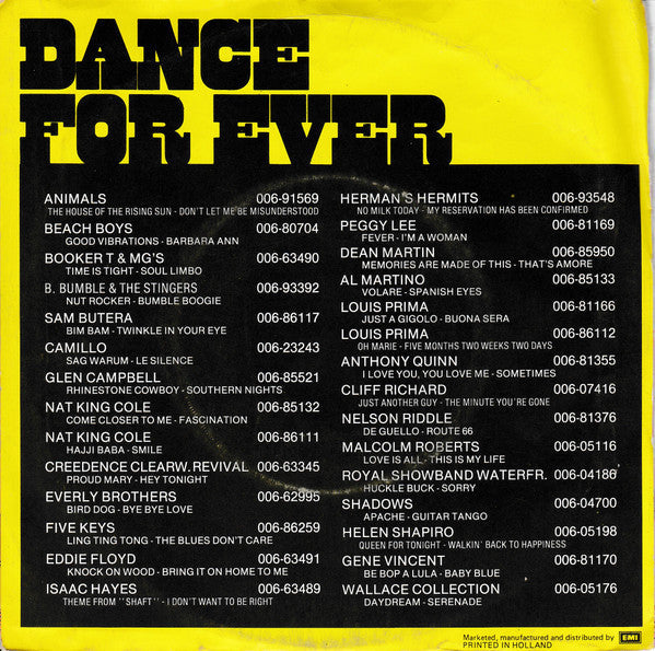 Camillo Felgen - Sag Warum 42664 vinylsingle Vinyl Goed / Hoes Goed