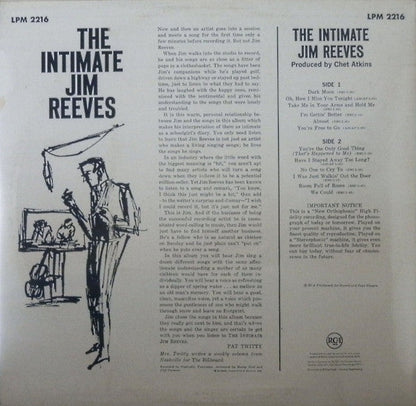 Jim Reeves – The Intimate Jim Reeves (LP) 50263