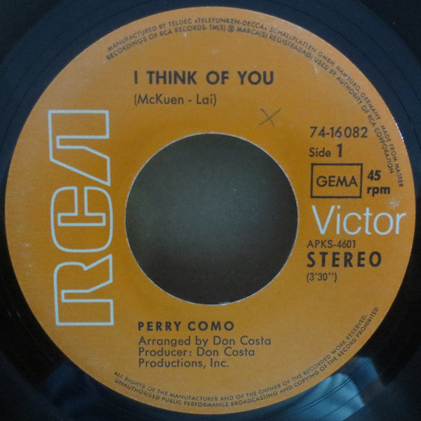 Perry Como - Ich denke an dich 13215