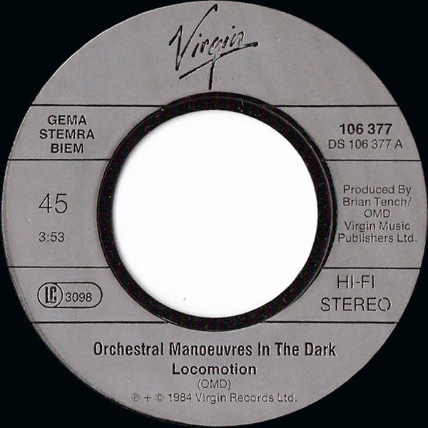 Orchestral Manoeuvres In The Dark - Locomotion 41572 Vinyl Singles Vinyl Goed / Hoes Generic