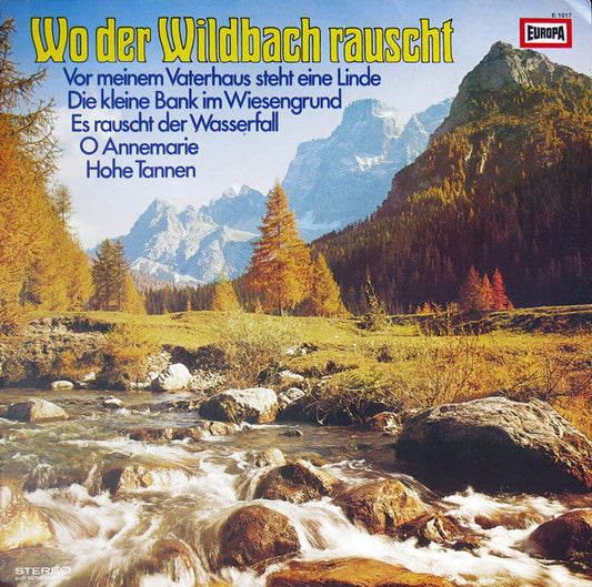 Verschiedene - Wo Der Wildbach Rauscht (LP) 50314