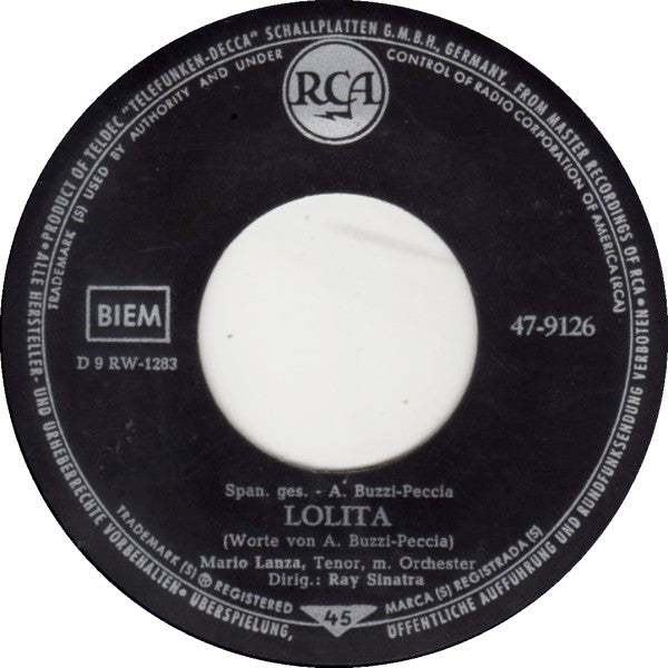 Mario Lanza - Lolita 26700
