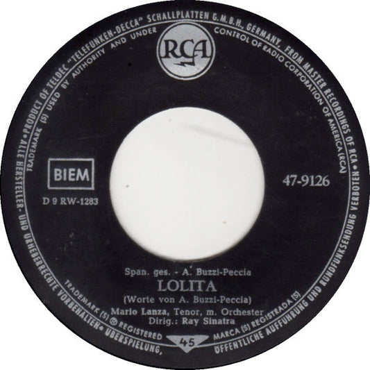 Mario Lanza - Lolita 26700