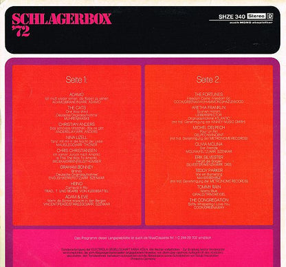 Various - Schlagerbox '72 (LP) 50629