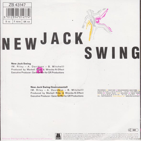 Wrecks-N-Effect - New Jack Swing 01082 Vinyl Singles Goede Staat   