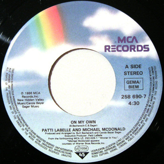 Patti La Belle und Michael McDonald - On My Own 28348