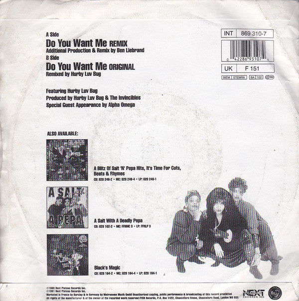 Salt 'N' Pepa - Do You Want Me 12405 12359