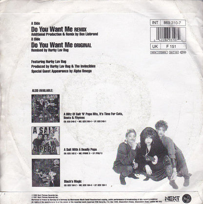 Salt 'N' Pepa - Do You Want Me 12405 12359
