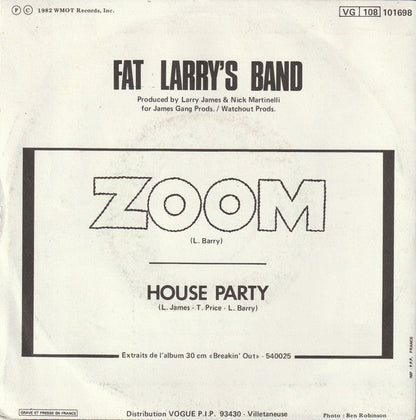 Fat Larry's Band - Zoom 41675 Vinyl Singles Vinyl Goed / Hoes Goed