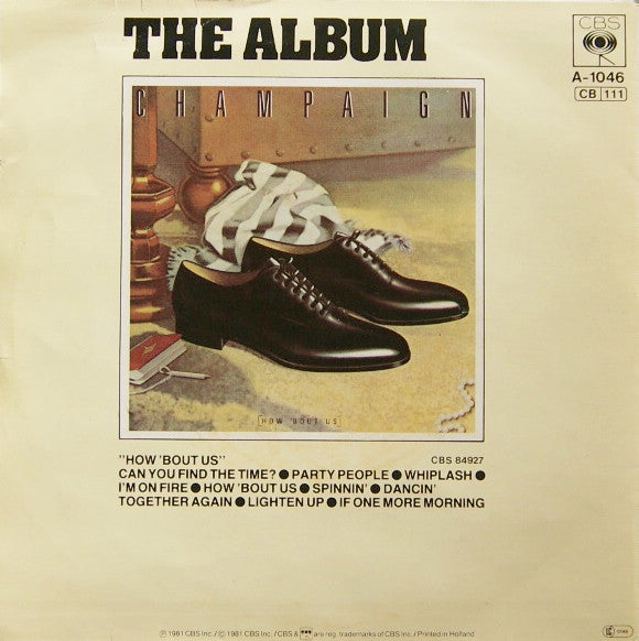 Champaign - How 'Bout Us 41990 Vinyl Singles Vinyl Goed / Hoes Goed