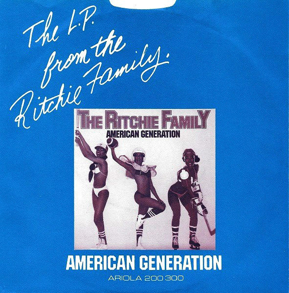Ritchie Family - American Generation 30366 Vinyl Singles Vinyl Goed / Hoes Goed