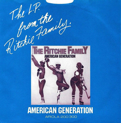 Ritchie Family - American Generation 30366 Vinyl Singles Vinyl Goed / Hoes Goed