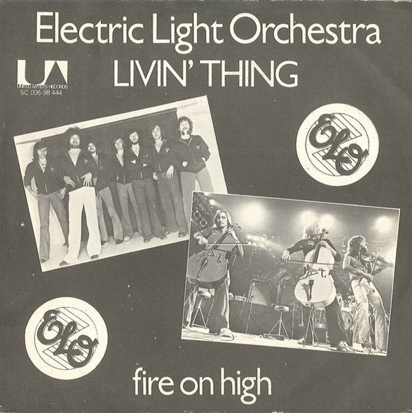 Electric Light Orchestra - Livin' Thing 38820 Vinyl Singles Vinyl Goed / Hoes Goed