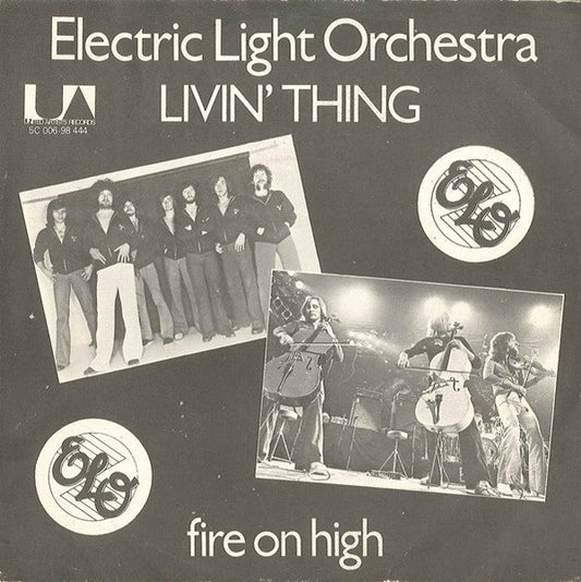 Electric Light Orchestra - Livin' Thing 38820 Vinyl Singles Vinyl Goed / Hoes Goed