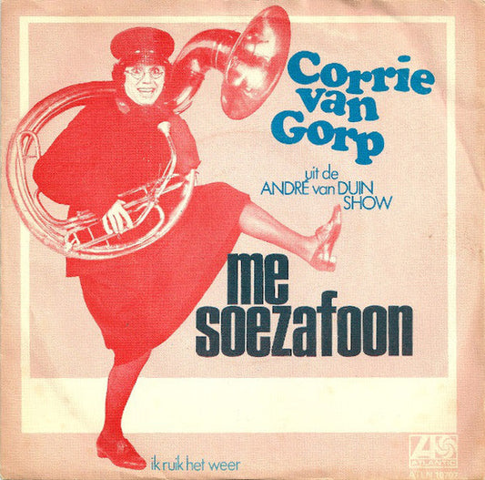 Corrie van Gorp - Me Soezafoon 10765 Vinyl Singles Vinyl Goed / Hoes Goed