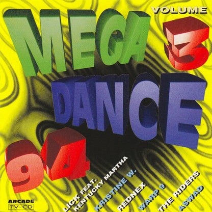 Various - Mega Dance 94 Volume 3 (CD) 70919 Compact Disc Goede Staat