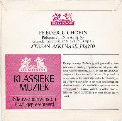 Stefan Askenase, Frédéric Chopin – Polonaise Nr. 6 As Op. 53, Grande Valse Brillante Nr. 1 Es-Dur Op. 18 16991