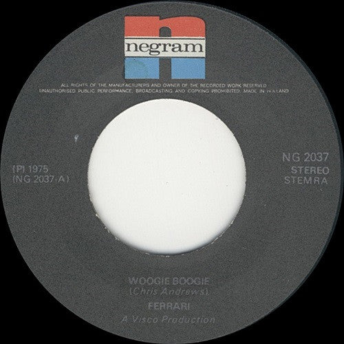 Ferrari - Woogie Boogie 33061