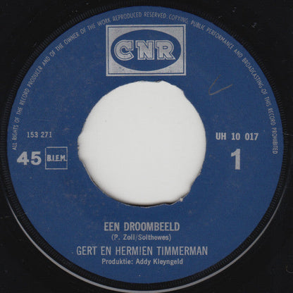 Gert & Hermien - Een Droombeeld Vinyl Singles Vinyl Zeer Goed / Hoesje Goed "VINYLSINGLES.NL"