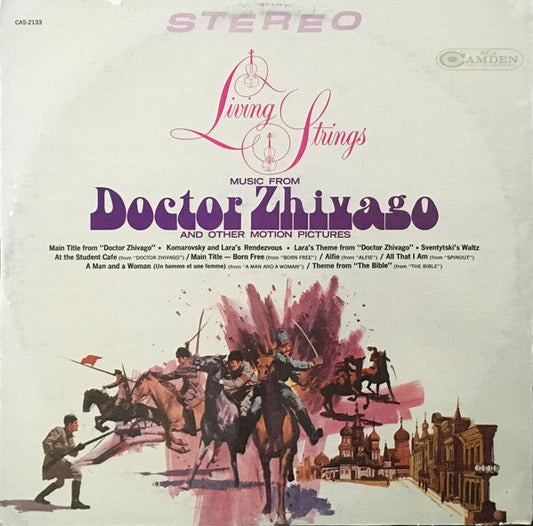 Living Strings - Music From Doctor Zhivago And Other Motion Pictures (LP) 42344