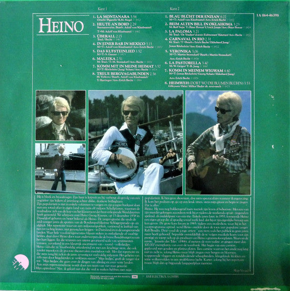 Heino - Grootste Successen (LP) 41147 Vinyl LP JUKEBOXSINGLES.NL   