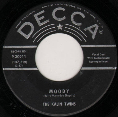 Kalin Twins - Moody 42554 vinylsingle Vinyl Goed / Hoes Generic