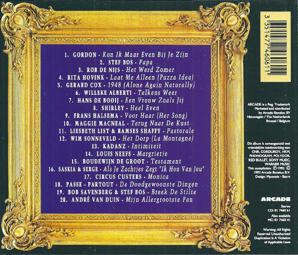 Various - Mijn Allergrootste Fan En 19 Andere Luisterliedjes (CD) 70523 Compact Disc Goede Staat