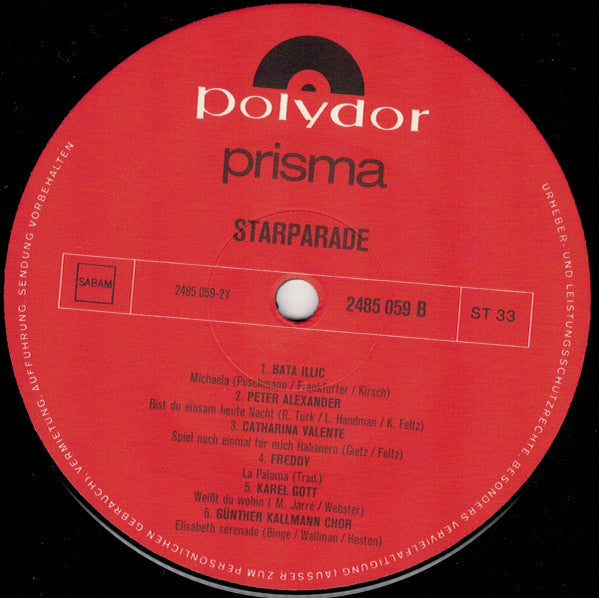 Various - Starparade (LP) 42573 Vinyl LP JUKEBOXSINGLES.NL   