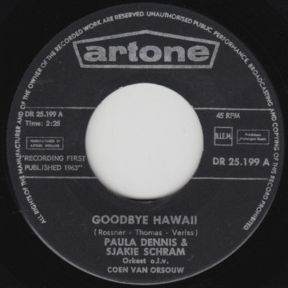 Paula Dennis &amp; Sjakie Schram – Goodbye Hawaii 29706