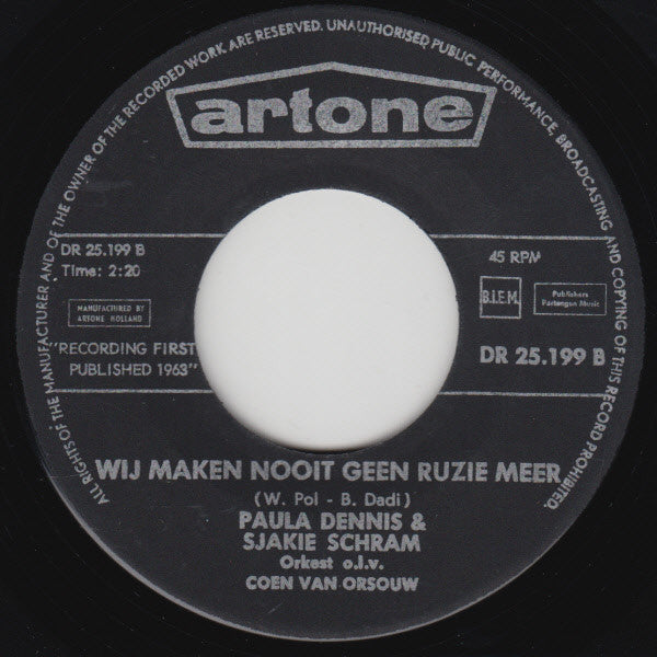 Paula Dennis &amp; Sjakie Schram – Goodbye Hawaii 29706