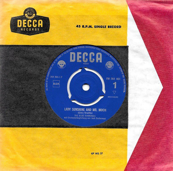 Blue Diamonds - Lady Sunshine And Mr. Moon 25891 18272