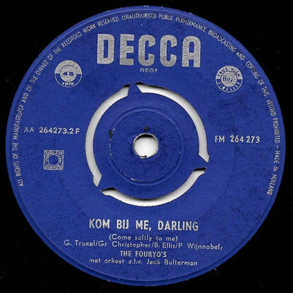 Fouryo's - Zeg Niet Nee 17180 Vinyl Singles Vinyl Zeer Goed / Hoesje Generic "VINYLSINGLES.NL"