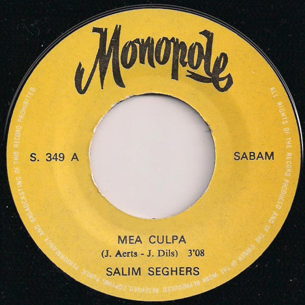 Salim Seghers – Mea Culpa 32734