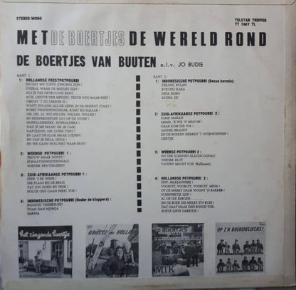 Boertjes Van Buuten - Met De Boertjes De Wereld Rond (LP) 43339 Vinyl LP JUKEBOXSINGLES.NL   