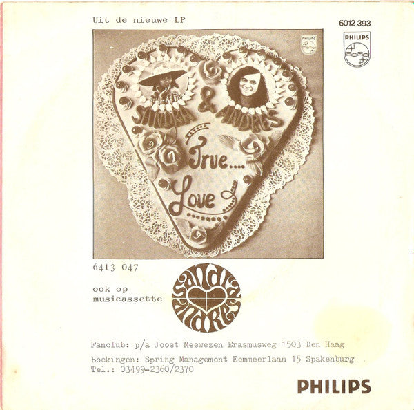 Sandra & Andres - True Love 41937b Vinyl Singles Vinyl Goed / Hoes Redelijk