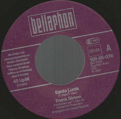 Frank Simon - Santa Lucia 33043