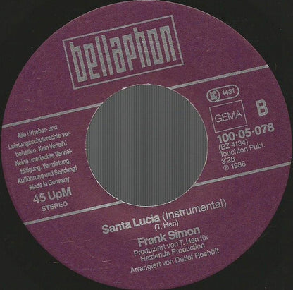 Frank Simon - Santa Lucia 33043
