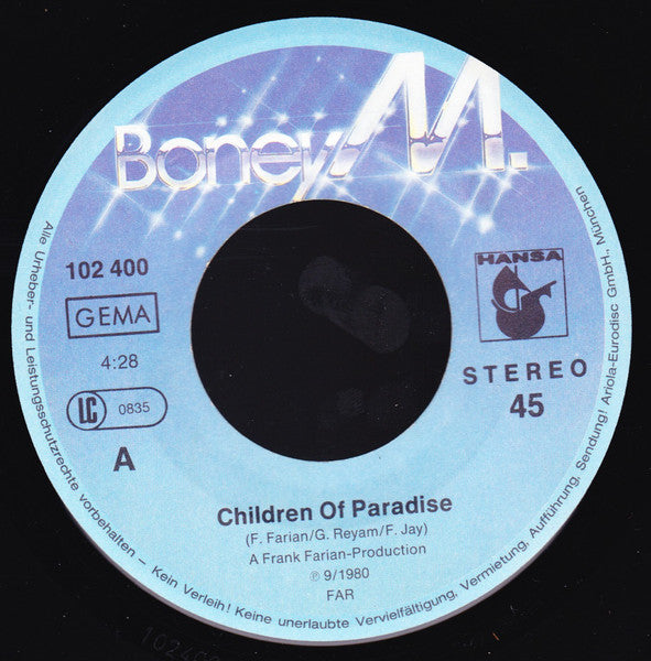 Boney M. - Kinder des Paradieses 39150